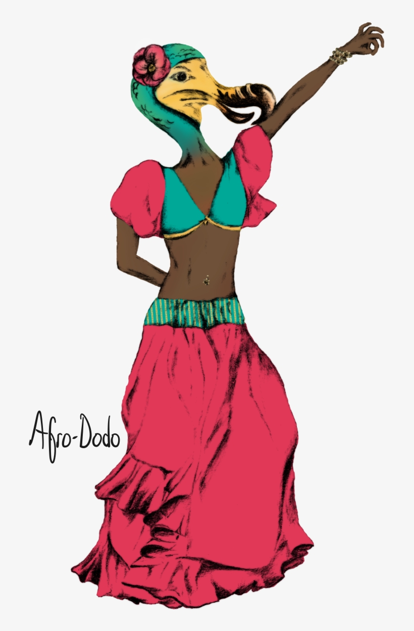 Afro Dodo Is Not Extinct, She's The Life Of The Mauritian - Afro Dodo, transparent png