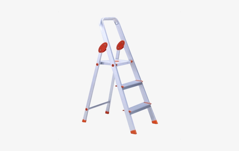 Bathla 2 Steps Step Ladder - Aluminium Ladder Png, transparent png