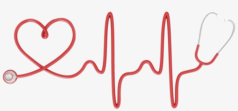 Stethoscope Heart Electrocardiography Nursing Clip - Nursing Stethoscope Heart, transparent png