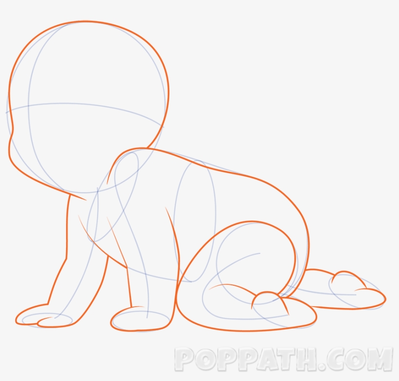 Drawing And Baby - Cartoon, transparent png