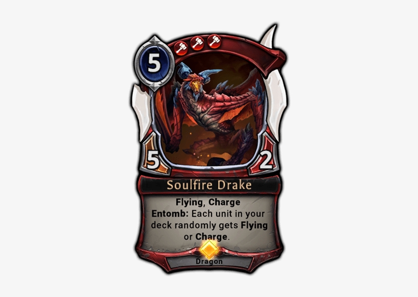 Soulfire Drake - Eternal Soulfire Drake, transparent png