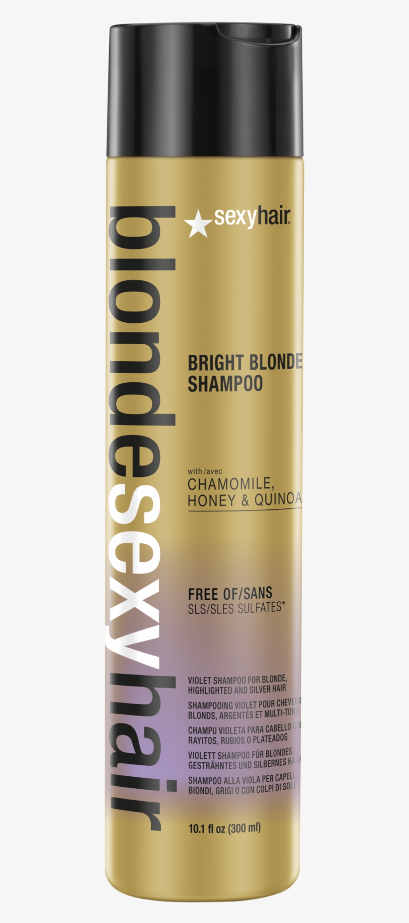 Bright Blonde Shampoo Violet Shampoo For Blonde, Highlighted - Sexy Hair Concepts Strong Sexy Hair Strengthening Nourishing, transparent png
