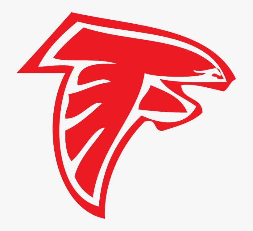 Saratoga High School - Atlanta Falcons Silhouette, transparent png