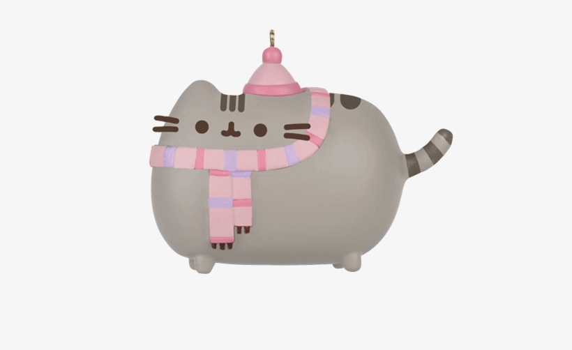 Department 56 Pusheen Holiday Ornaments Set Of 2, transparent png