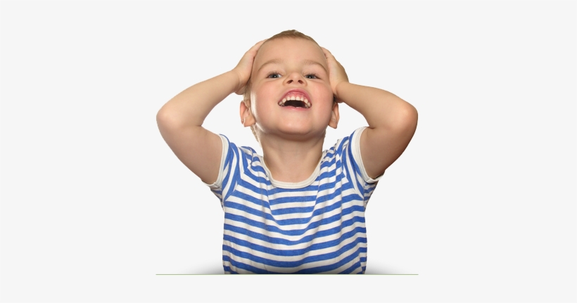 Boy Grabs Head - Kid Head, transparent png