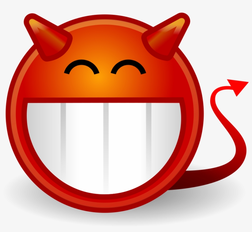 How To Set Use Tango Face Devil Clipart, transparent png