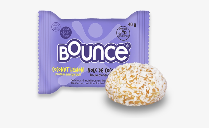 Coconut Lemon - Bounce Coconut Lemon Bounce Balls 40g, transparent png