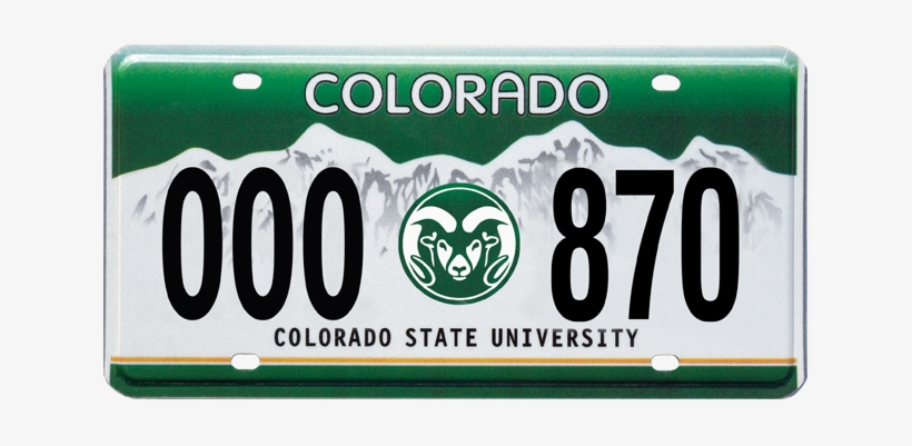Order Plates - Colorado Pueblo Chile License Plate, transparent png