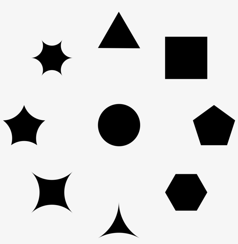 This Free Icons Png Design Of 9 Supreme Shapes, transparent png