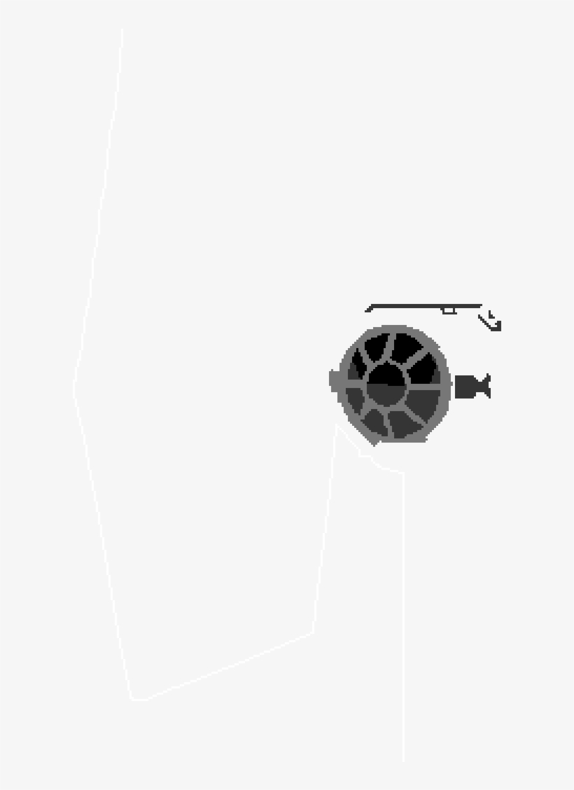 Tie Fighter Unfinished - Subwoofer, transparent png