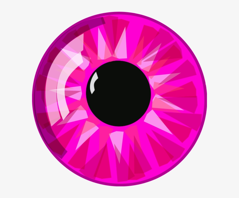 Eyeball Clipart Pink - Third Eye Eyes Clipart, transparent png
