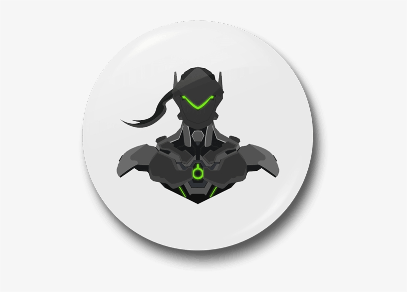 Genji Badge - Fighter Pilot, transparent png
