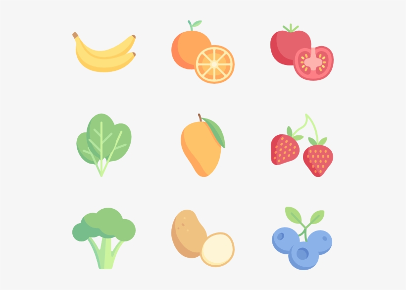 Fruits And Vegetables - Vegetable, transparent png