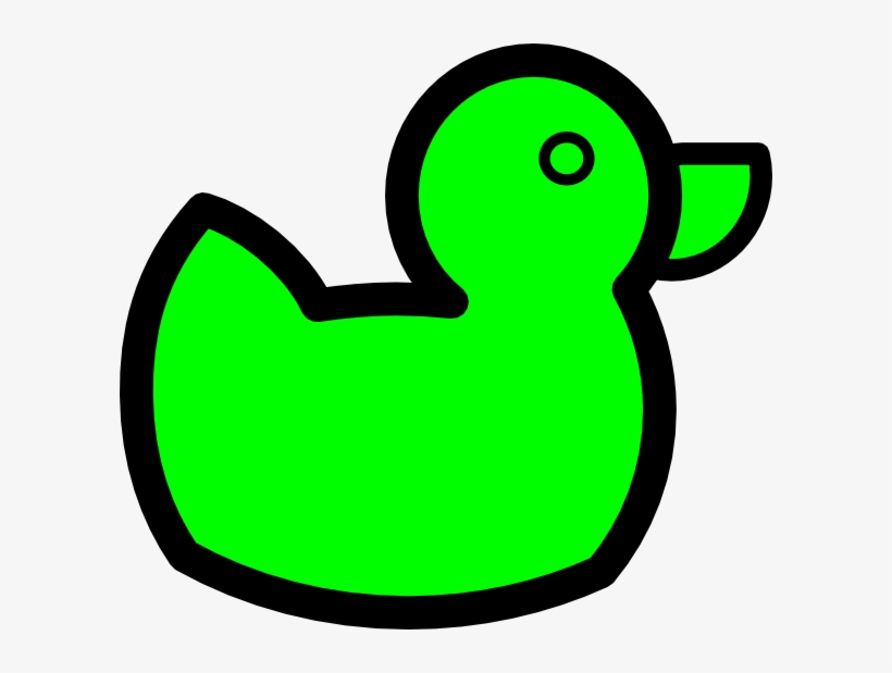 How To Set Use Green Duck Clipart, transparent png
