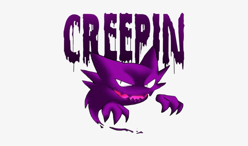 Haunter Creepin Pokemon Go - Illustration, transparent png