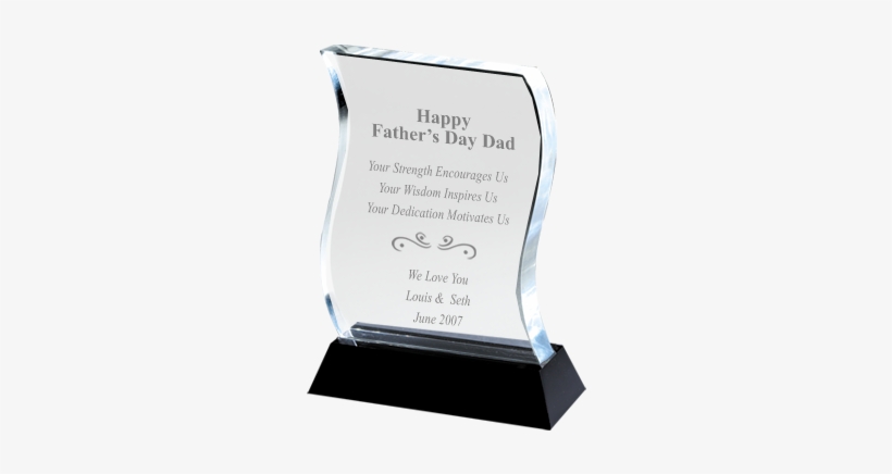 Wave Acrylic - Trophy, transparent png