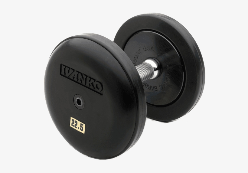 Ivanko Dumbbells Ivanko®rubber Encased Cast Iron Plate - Techno Dumbbells, transparent png