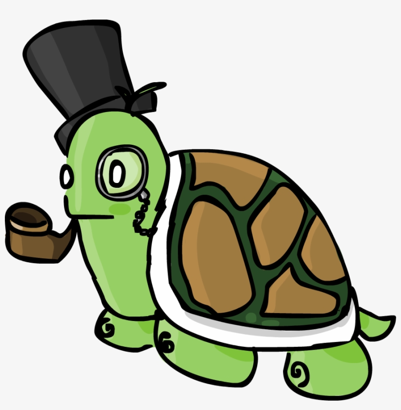 Image - Turtle With Monocle, transparent png