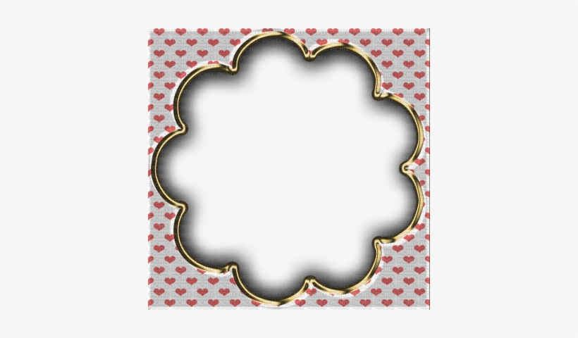 Marco Flor Con Corazones - Hay Personas Que Se Te Roban El Corazon, transparent png
