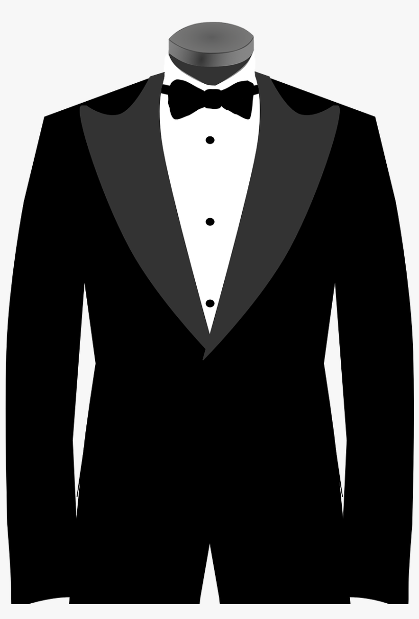 Smoking Of Tuxedo - Costard Cravate Png, transparent png