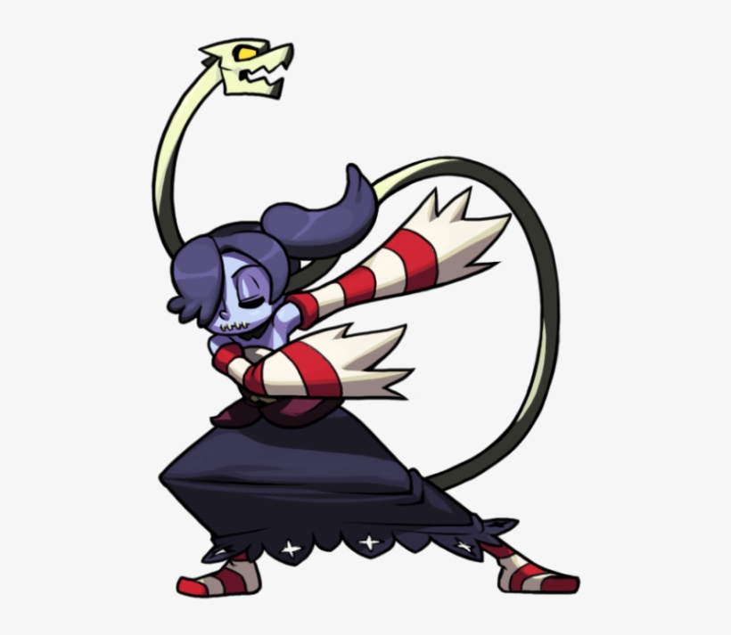 Fictional Character Vertebrate Cartoon Mythical Creature - Skullgirls Dab, transparent png