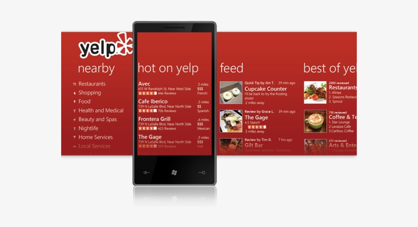 Yelp For Mobile - Yelp, transparent png