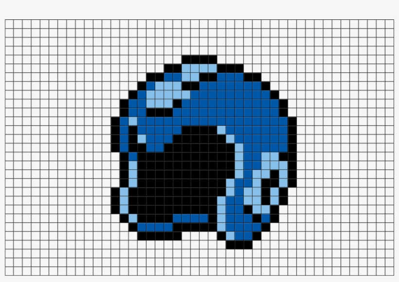 8 Bit Mega Man Helmet, transparent png
