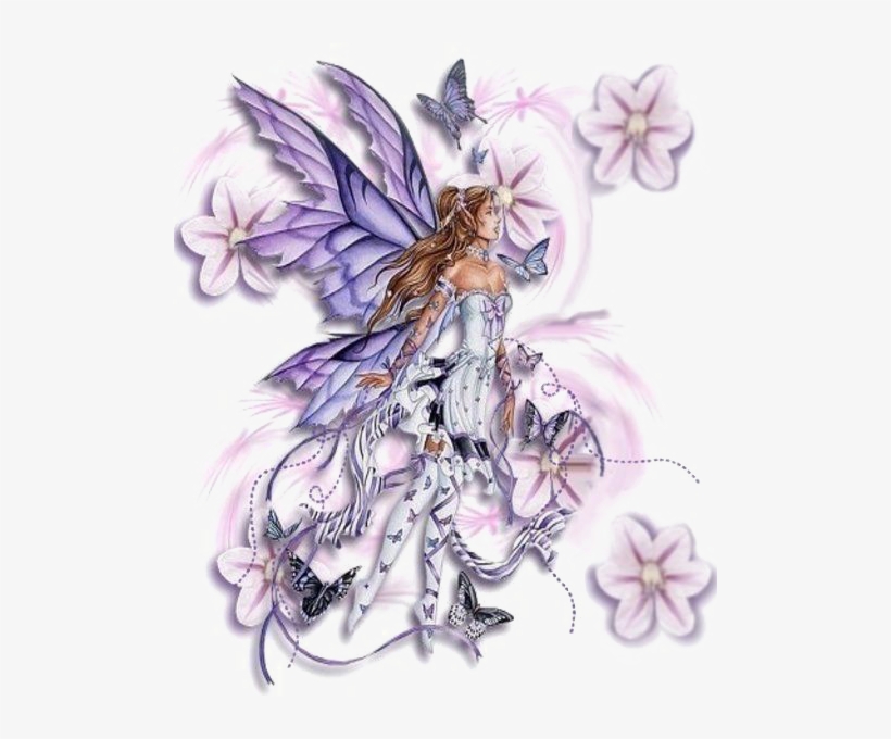 Fairy Tattoos Png Photo - Fairies With Butterfly Wings, transparent png