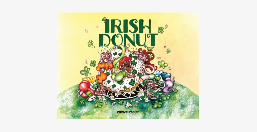 Irish-donut, transparent png