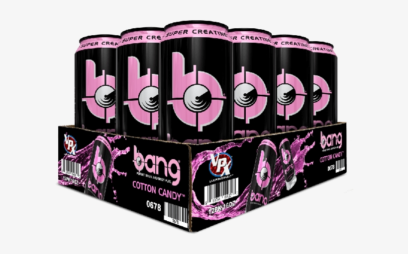 Vpx Bang Rtd, Cotton Candy, 470ml, 12 Cans, transparent png