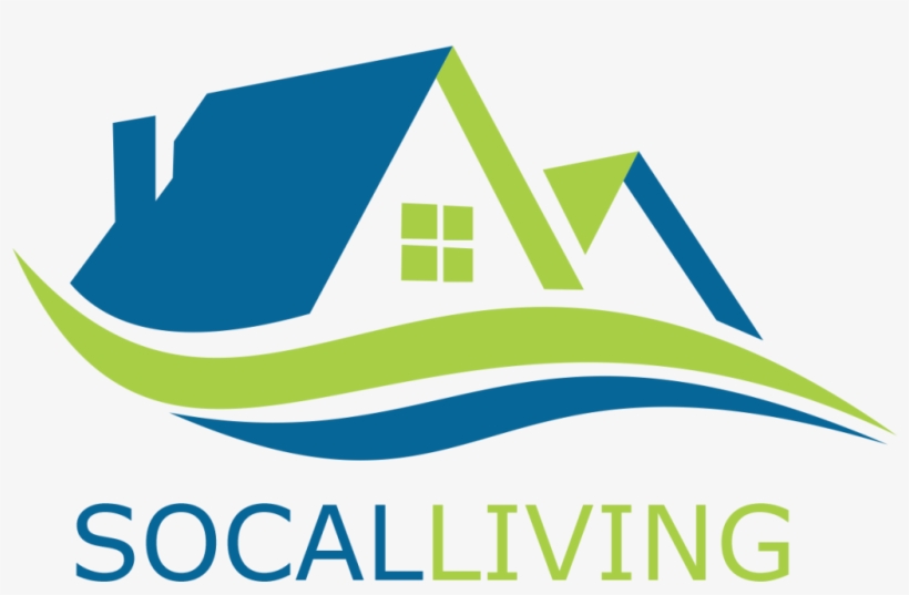 Socalliving 南加州房产网 Logo - Real Estate Logo Png, transparent png