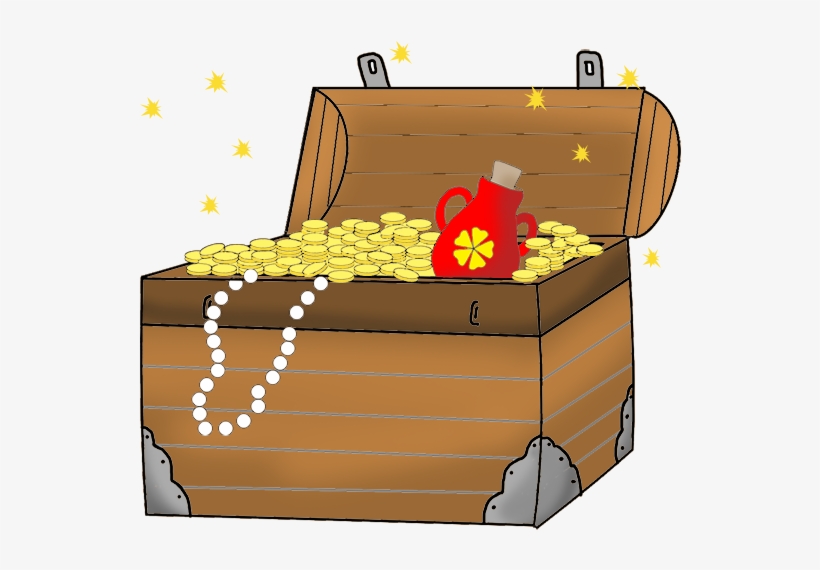 Treasure Chest For Pirates - Treasure, transparent png