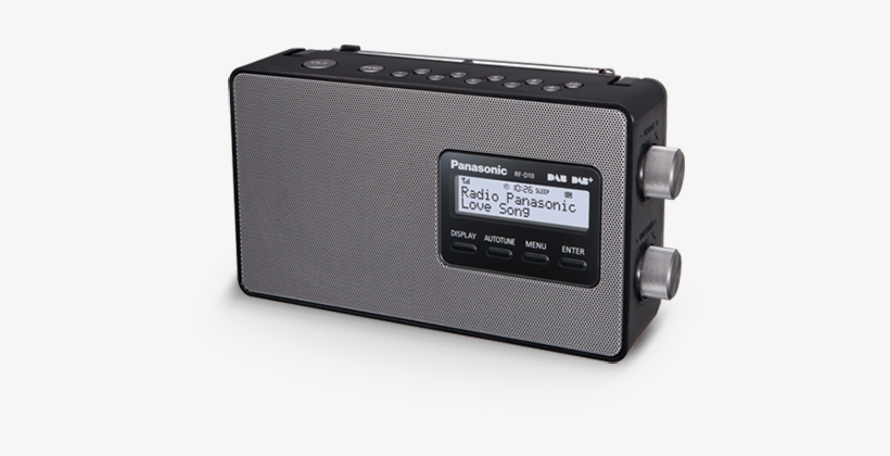 Dab & Dab Compatible Radio Rf-d10gn - Panasonic Radio Rf-d 10 Eg-k, transparent png