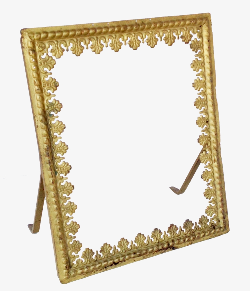 Golden Mirror Frame Png Image Background - Background Image Gold Frame Png, transparent png