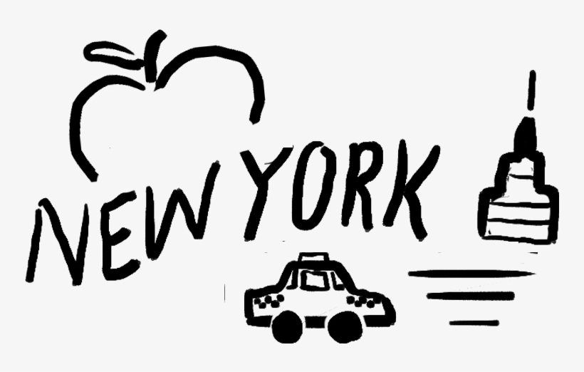New York Text Png, transparent png