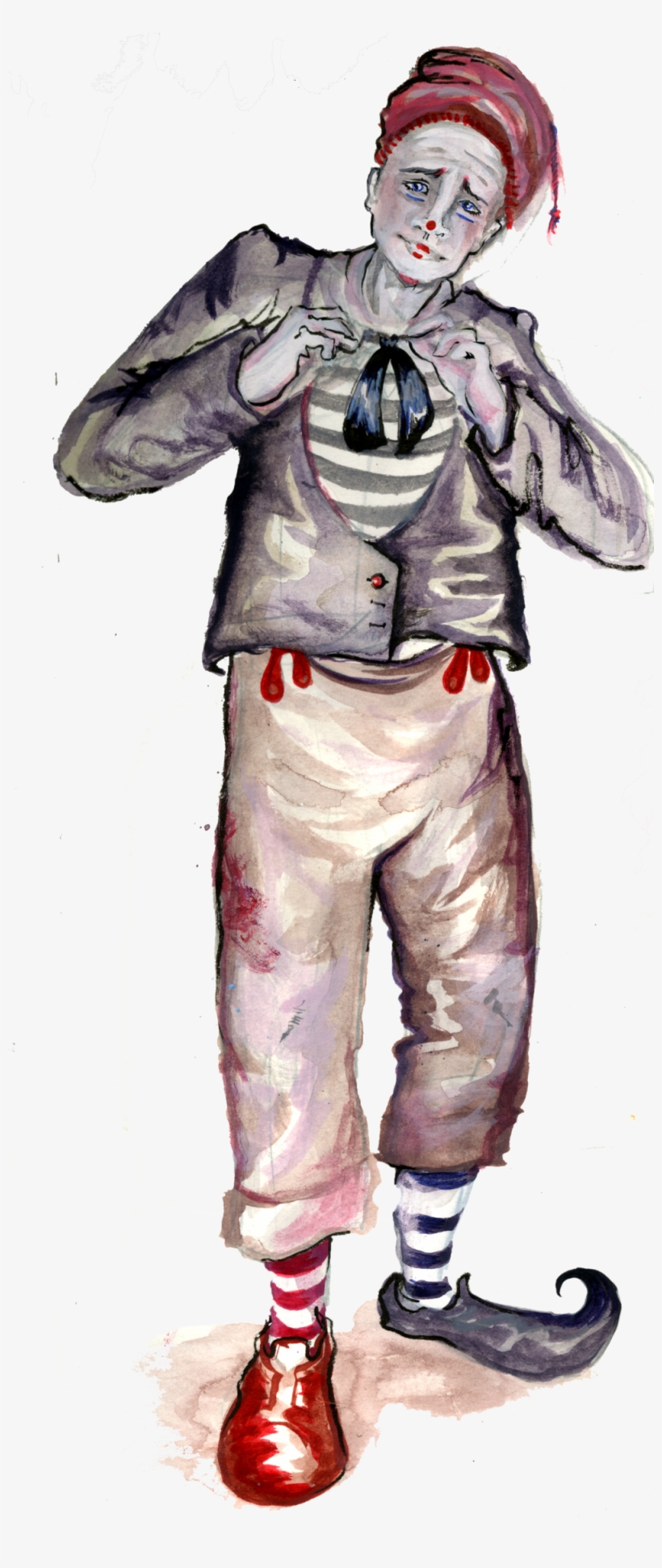 Bow Tie Clown, transparent png