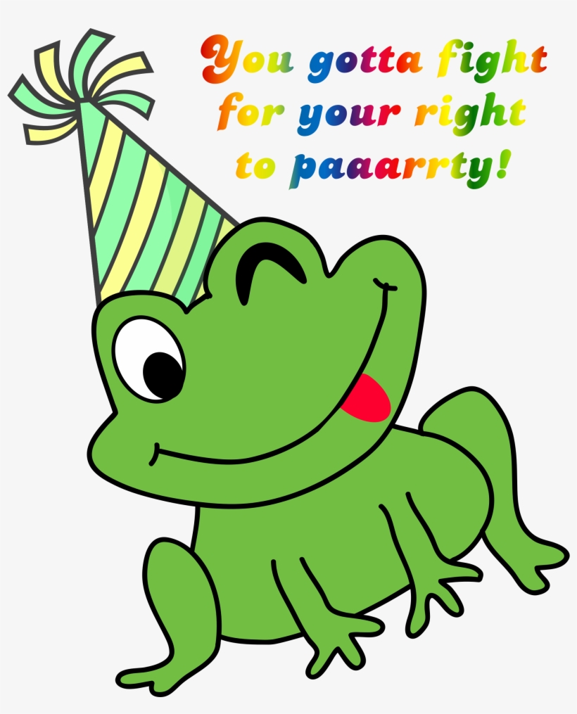 This Free Icons Png Design Of Party Frog, transparent png