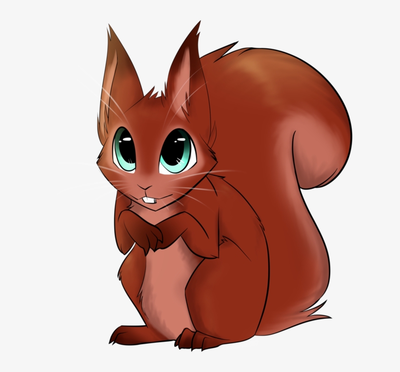 Cute Squirrel Png - Cute Squirrel Cartoon, transparent png