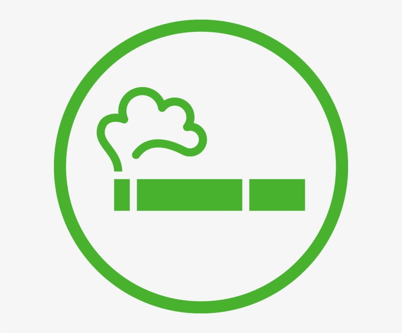Cigarette Smoke - Designated Smoking Area Vector - 600x600 PNG Download