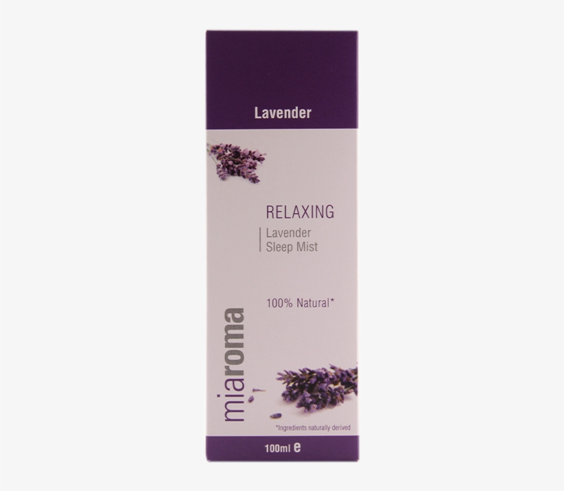 Miaroma Relaxing Lavender Sleep Mist Spray - Miaroma Relaxing Lavender Sleep Mist Spray 100ml, transparent png