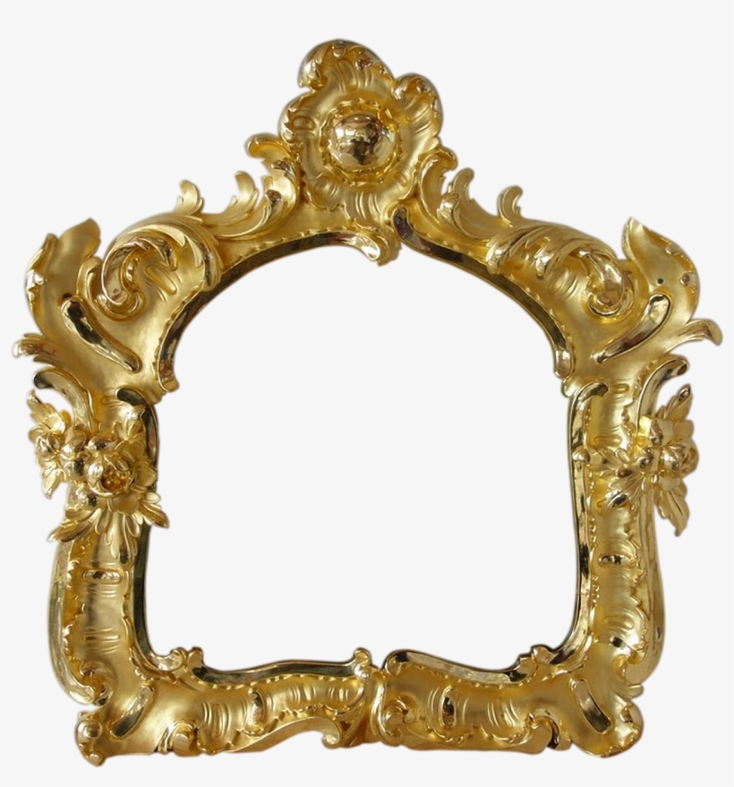 Golden Frame - Fotolijst Goud Png, transparent png