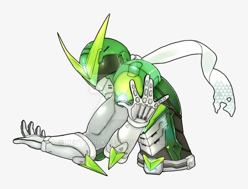 Commission - Overwatch Genji Sentai Art, transparent png