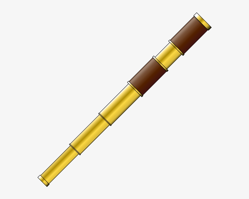 Spyglass Png Images 600 X - Pirate Telescope Png, transparent png