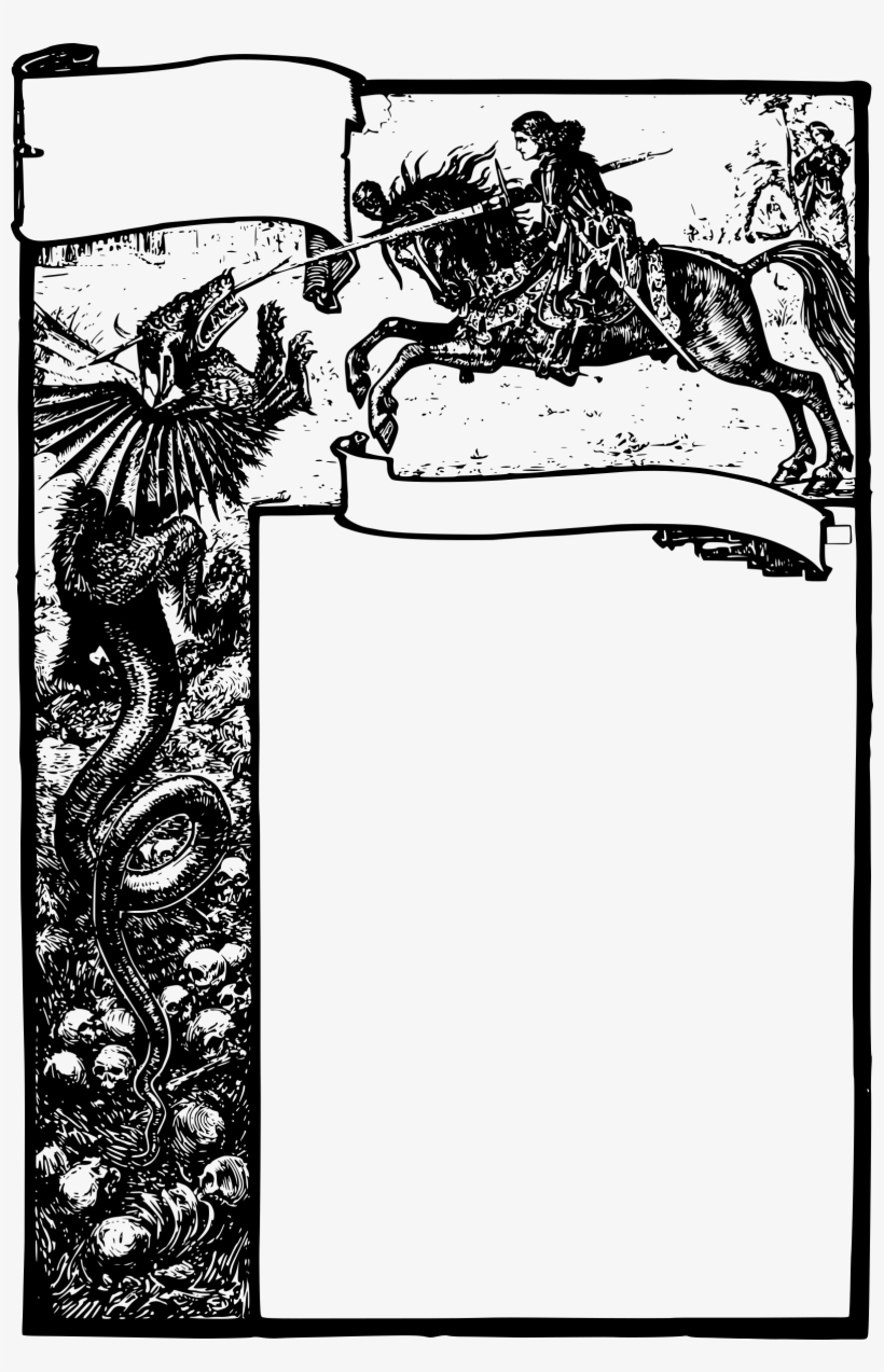 This Free Icons Png Design Of Kill Dragon Frame, transparent png