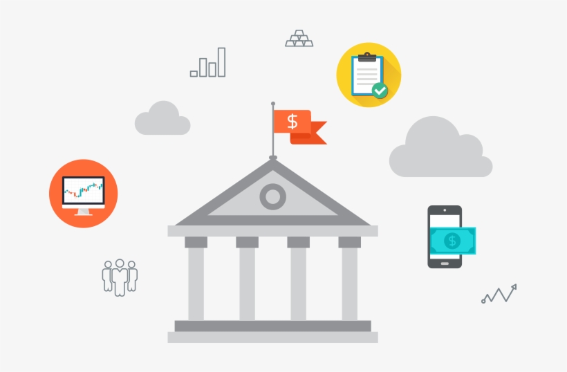 Banking - Bank, transparent png