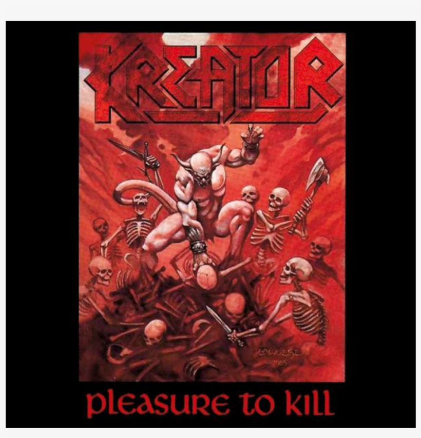 I Try To Split These Mmmm Posts Evenly Between Black, - Kreator Pleasure To Kill Jacket, transparent png