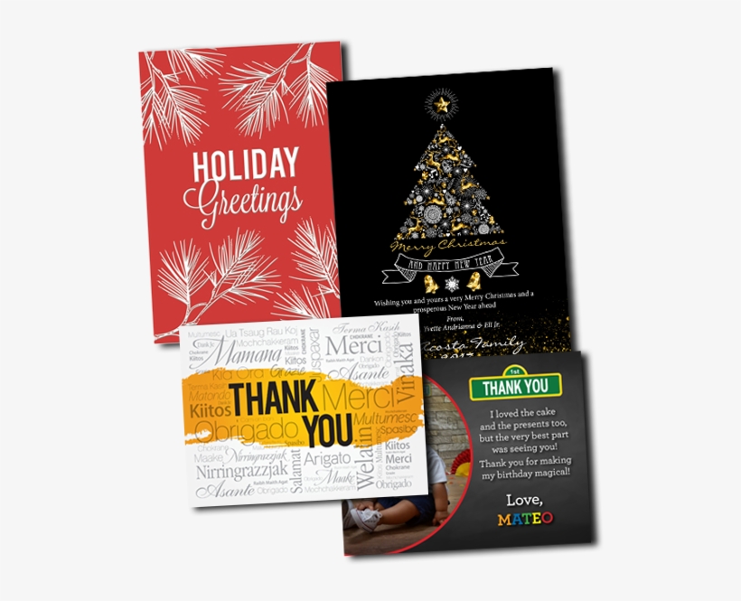 Greeting Cards - Pine Holiday Greeting Card, transparent png