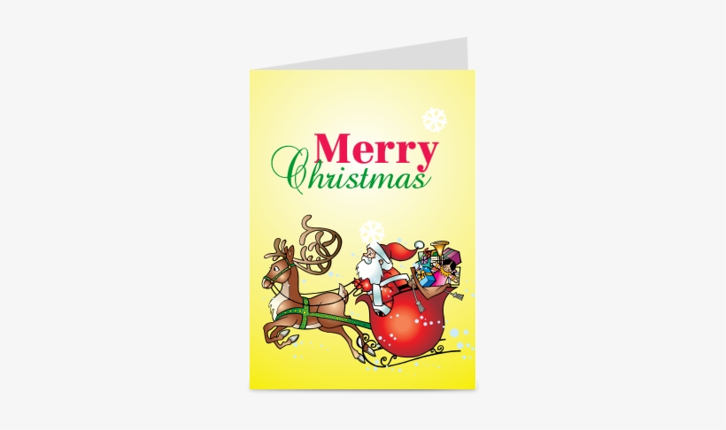 Santa Christmas Cards - Christmas Iron Transfers, transparent png