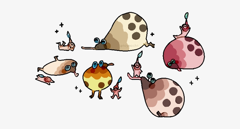 “part Of The Bulborb Family, It Has An Extra Long Tongue,, transparent png