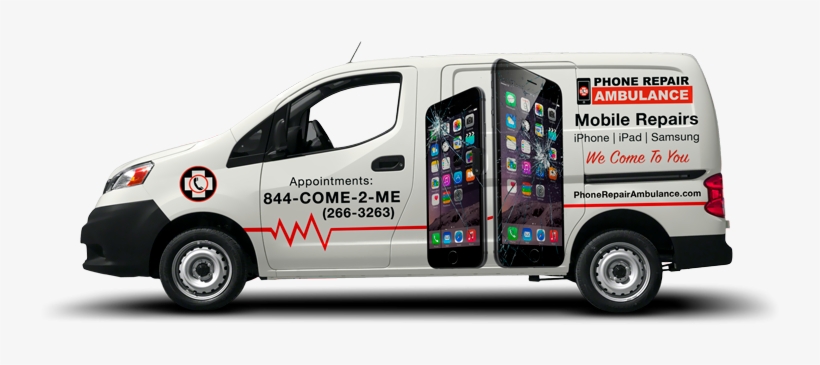 Mobile Phone Repair Van, transparent png